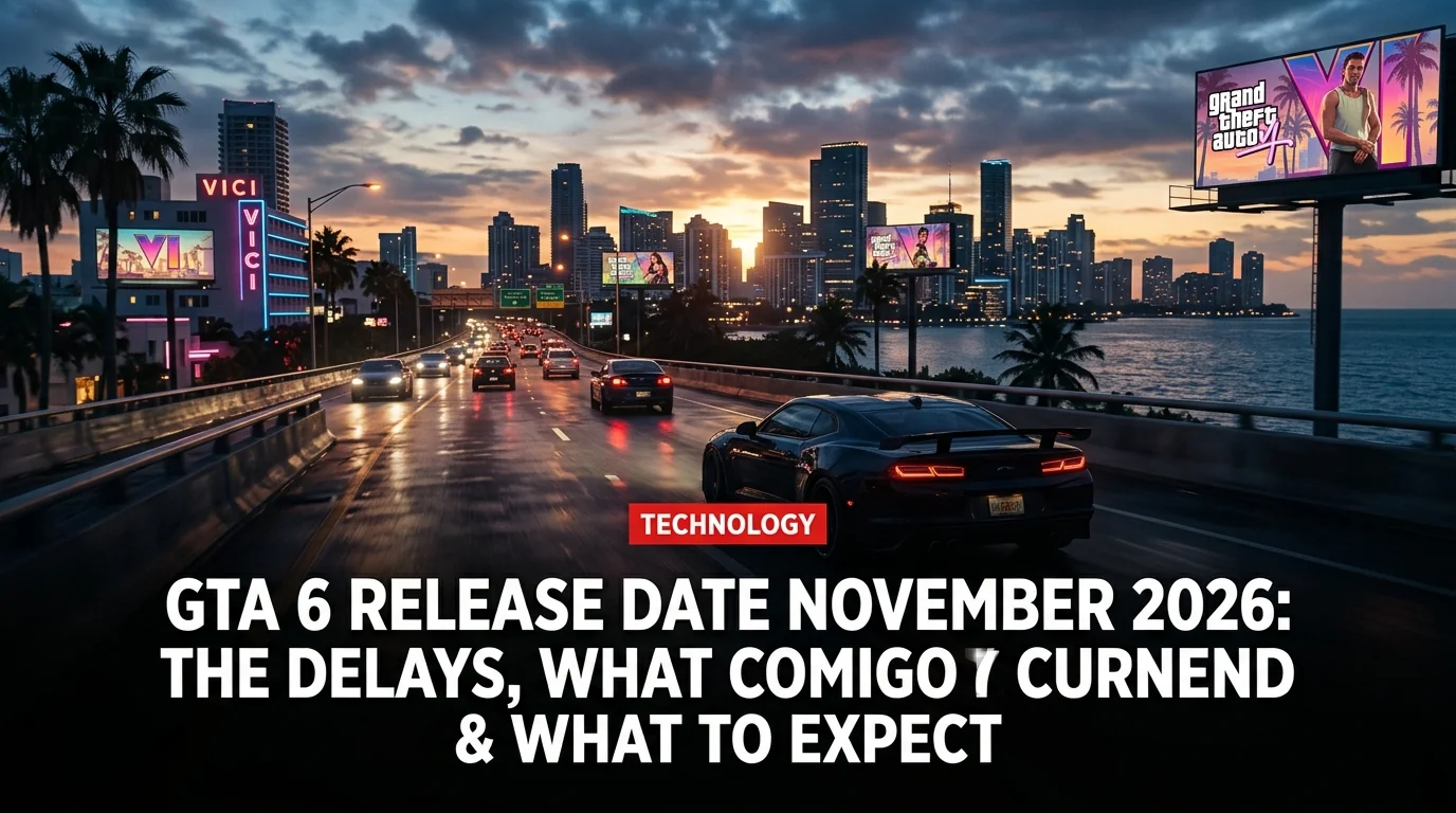 GTA 6 Release Date November 2026: The Delays, What Changed & What to Expect