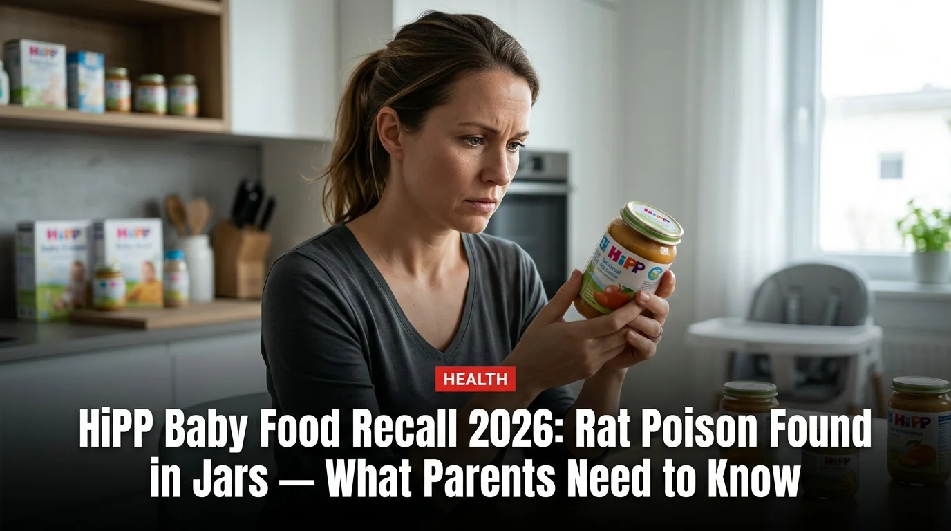 HiPP Baby Food Recall 2026: Rat Poison Found in Jars — What Parents Need to Know