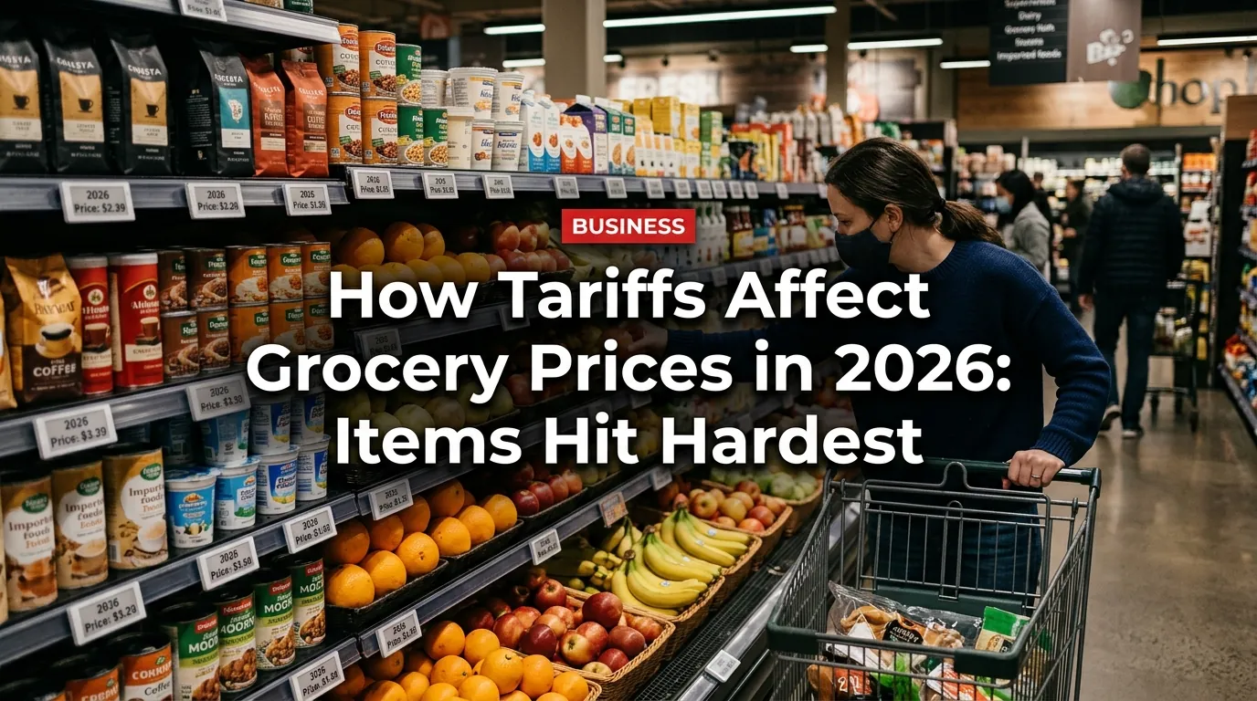 How Tariffs Affect Grocery Prices in 2026: Items Hit Hardest