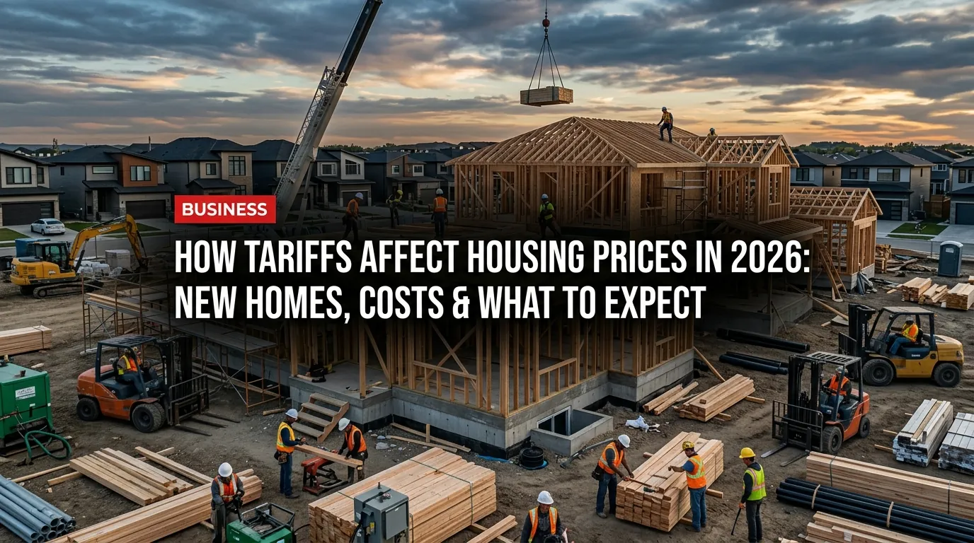 How Tariffs Affect Housing Prices in 2026: New Homes, Costs & What to Expect