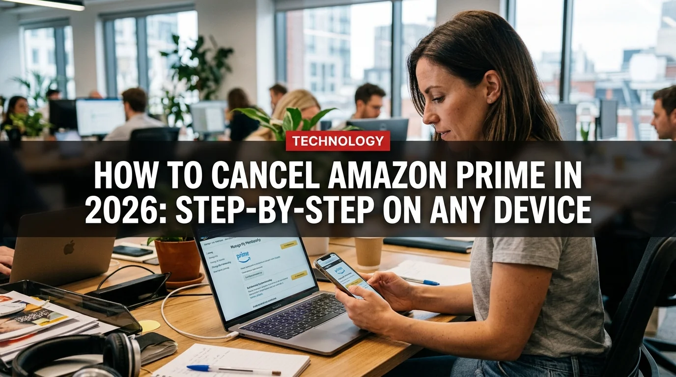 How to Cancel Amazon Prime in 2026: Step-by-Step on Any Device