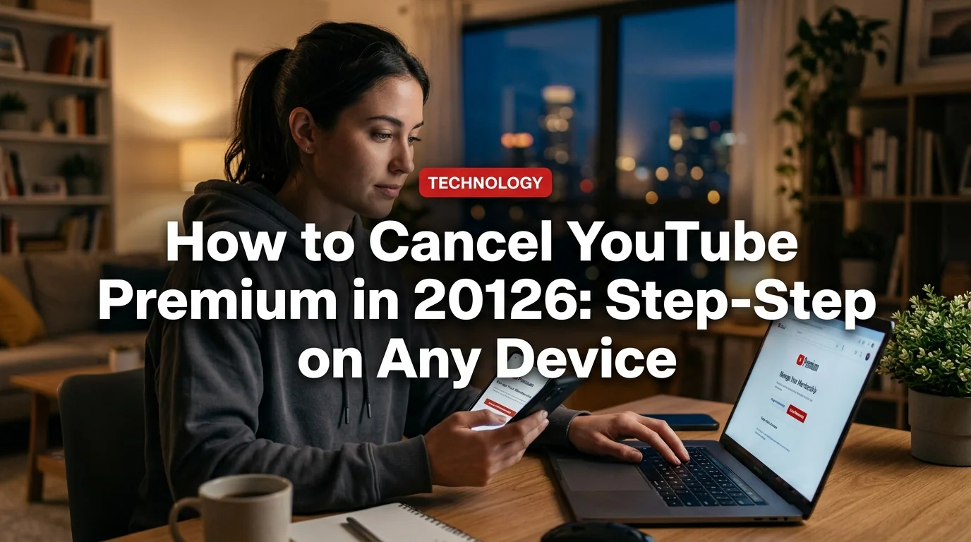 How to Cancel YouTube Premium in 2026: Step-by-Step on Any Device