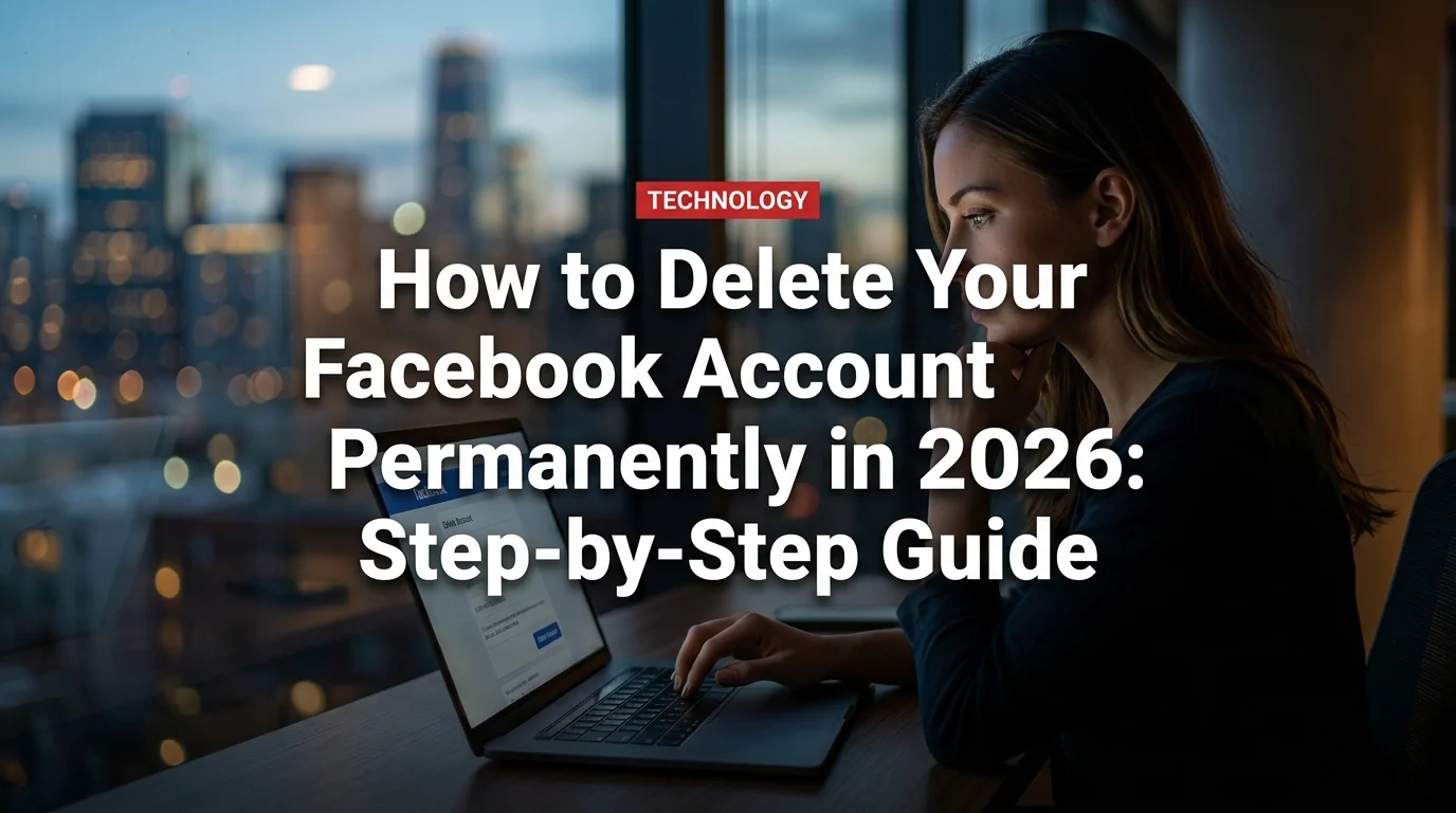How to Delete Your Facebook Account Permanently in 2026: Step-by-Step Guide