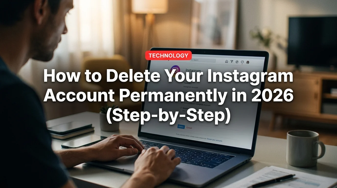 How to Delete Your Instagram Account Permanently in 2026 (Step-by-Step)