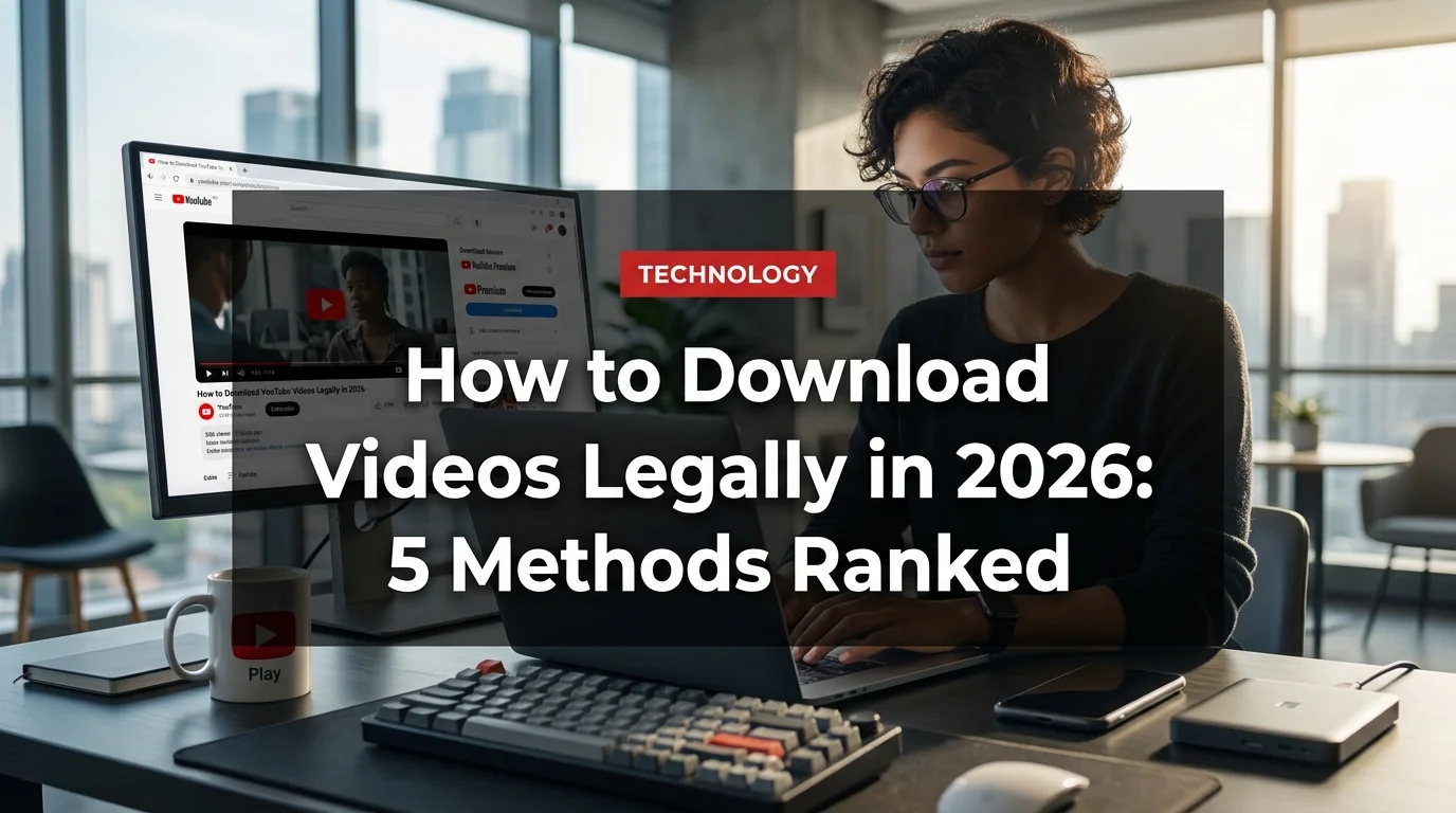 How to Download YouTube Videos Legally in 2026: 5 Methods Ranked