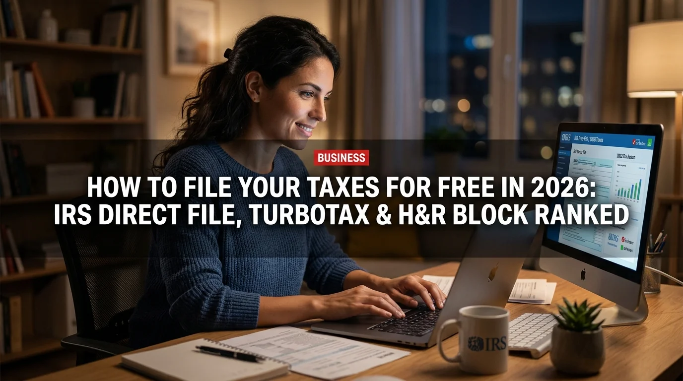 How to File Your Taxes for Free in 2026: IRS Direct File, TurboTax & H&R Block Ranked