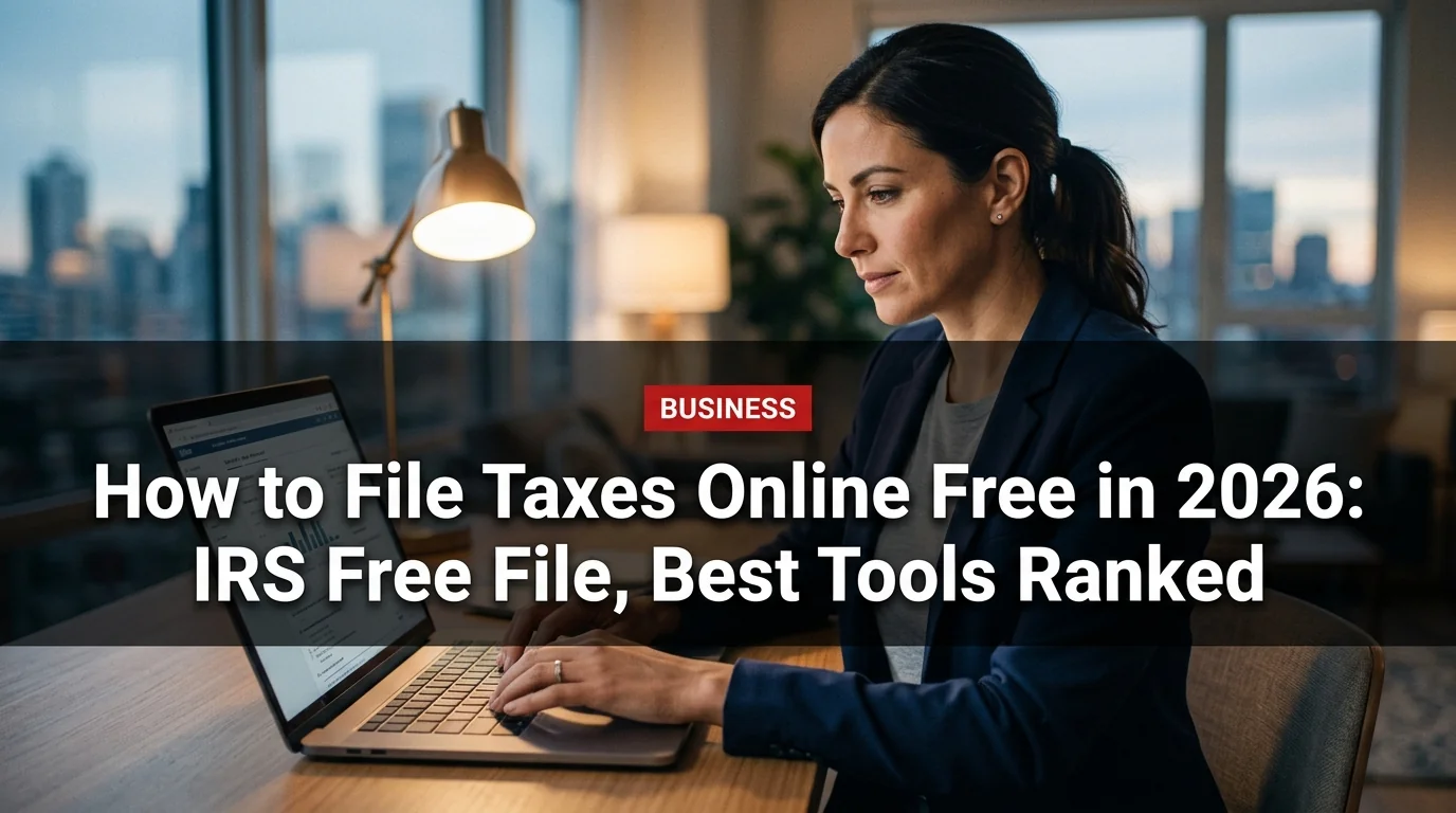 How to File Taxes Online Free in 2026: IRS Free File, Best Tools Ranked