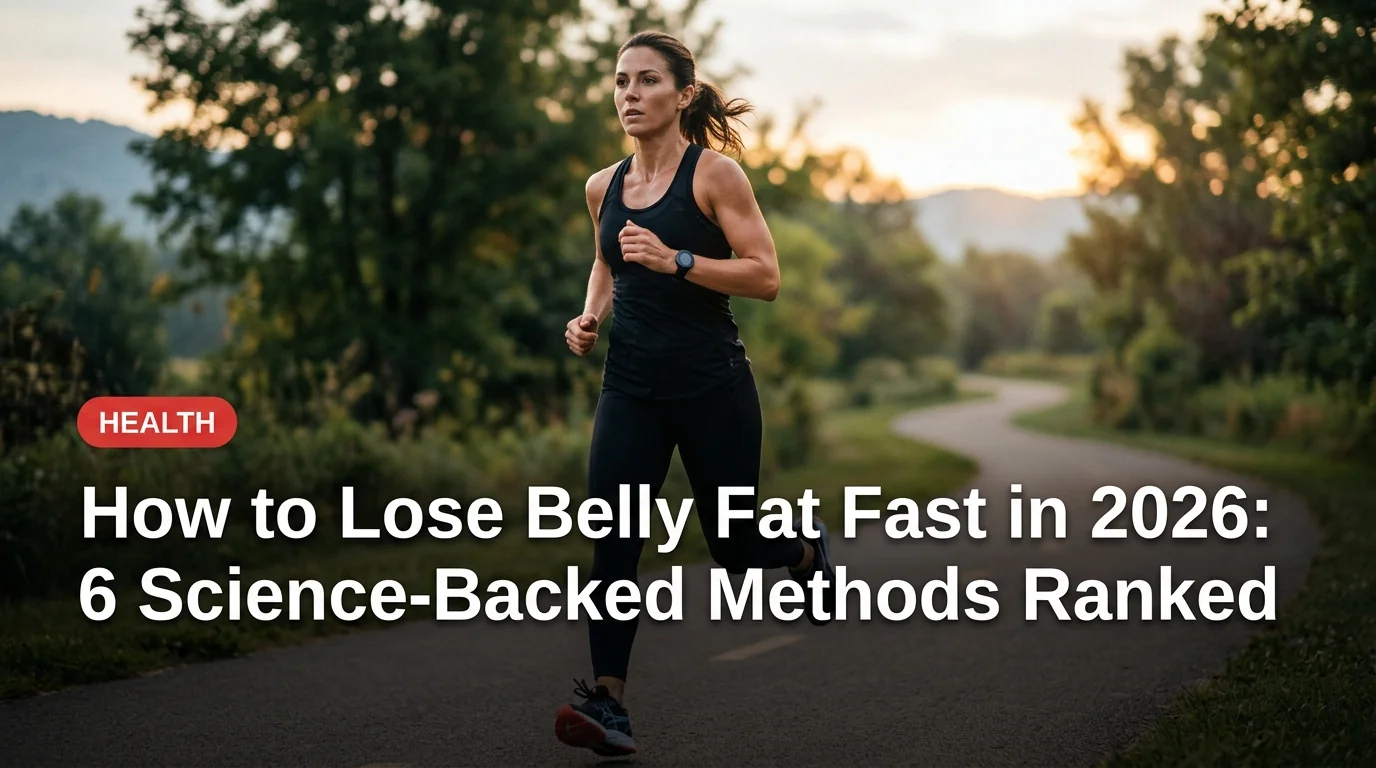 How to Lose Belly Fat Fast in 2026: 6 Science-Backed Methods Ranked