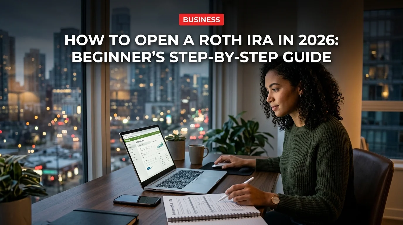 How to Open a Roth IRA in 2026: Beginner's Step-by-Step Guide