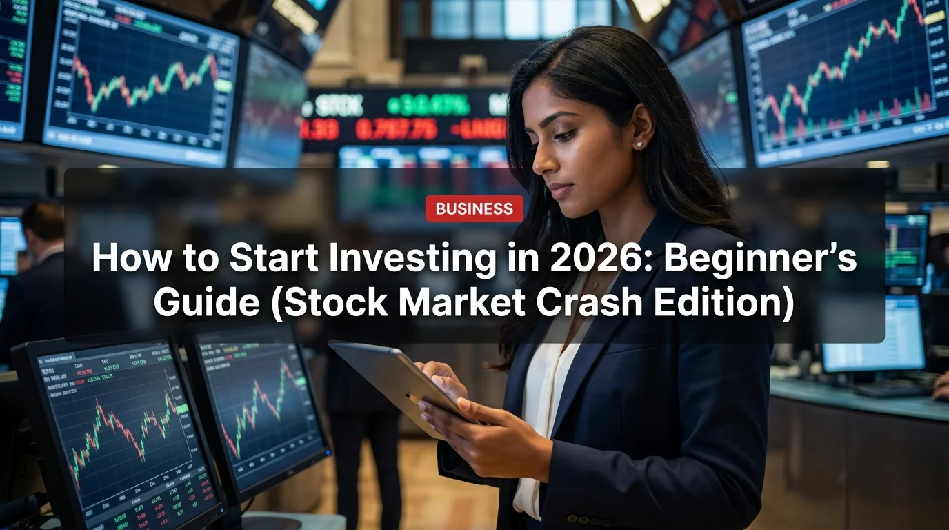 How to Start Investing in 2026: Beginner's Guide (Stock Market Crash Edition)