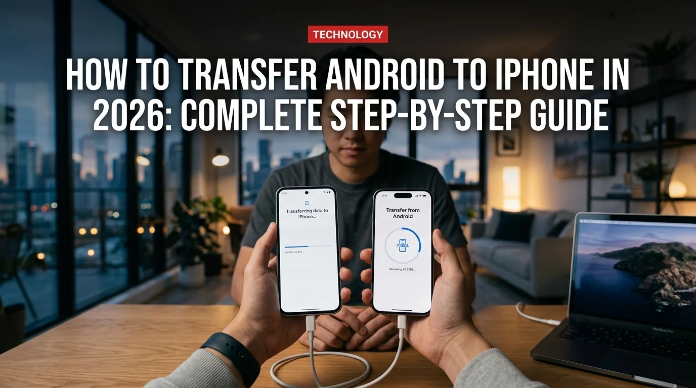 How to Transfer Android to iPhone in 2026: Complete Step-by-Step Guide