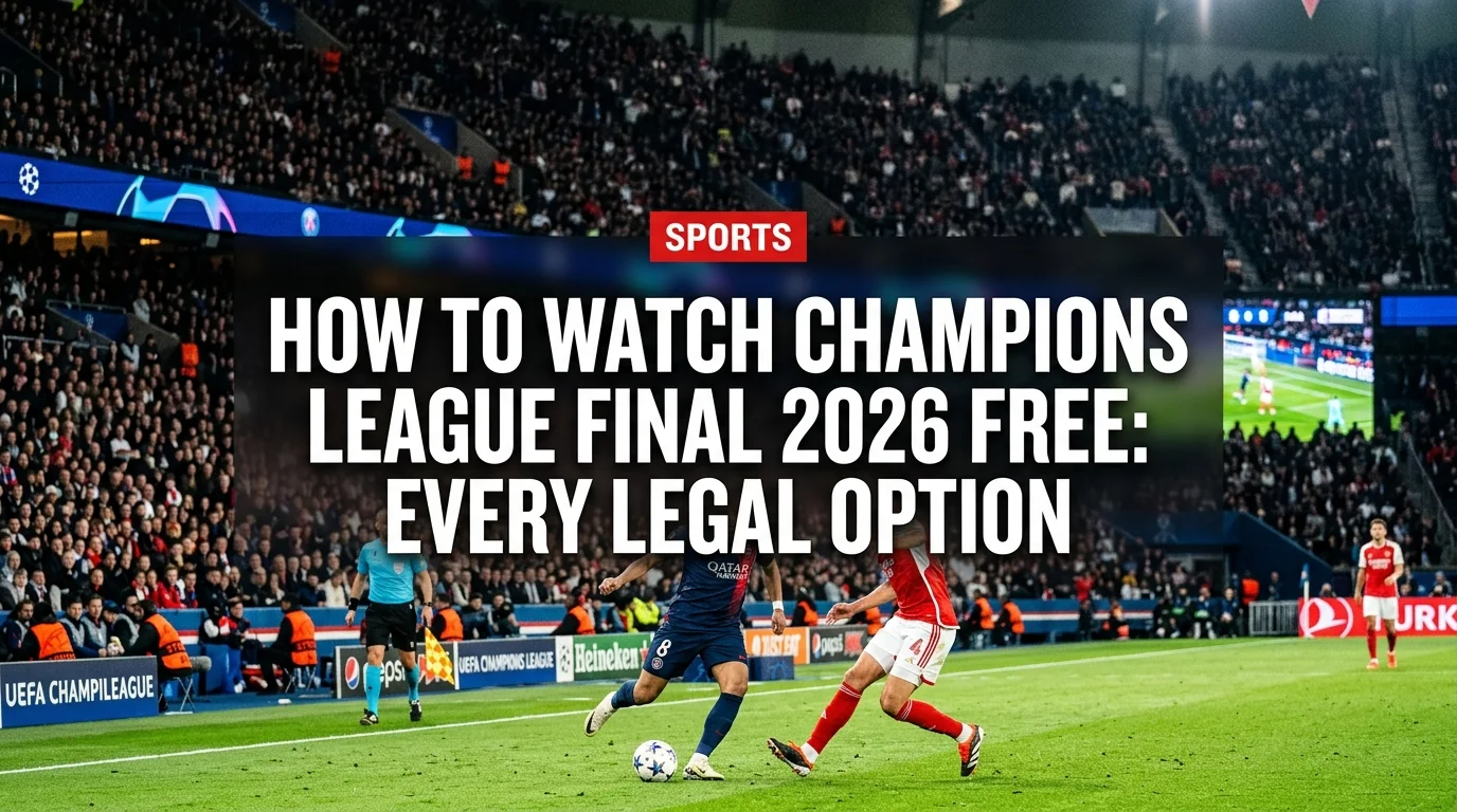 How to Watch Champions League Final 2026 Free: Every Legal Option