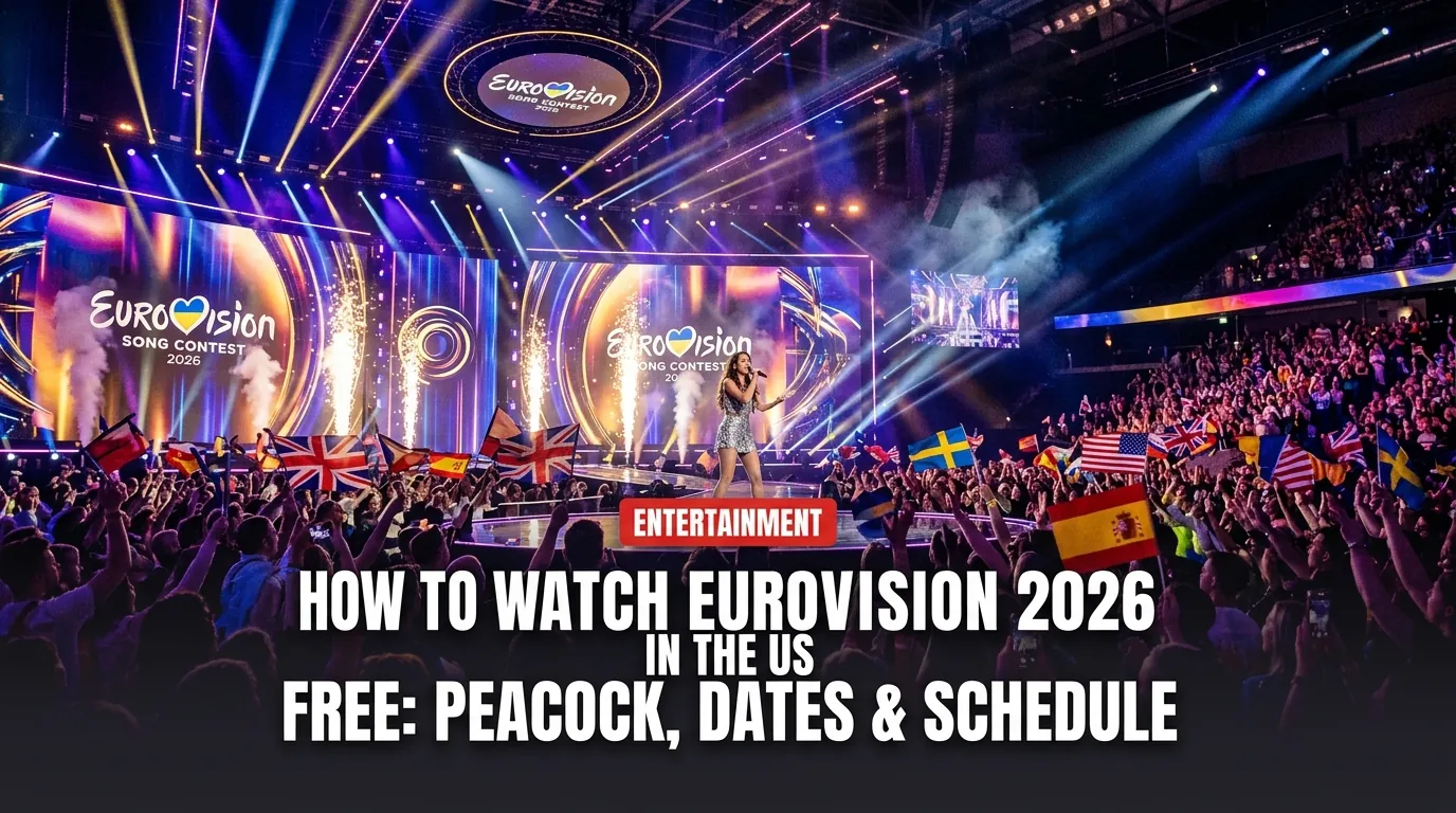 How to Watch Eurovision 2026 in the US Free: Peacock, Dates & Schedule