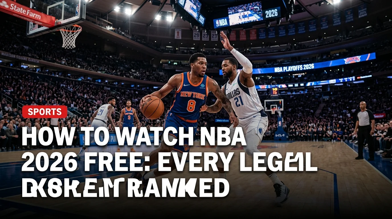 How to Watch NBA Playoffs 2026 Free: Every Legal Stream Ranked