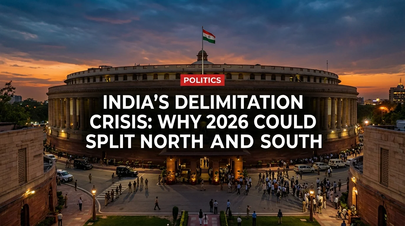 India's Delimitation Crisis: Why 2026 Could Split North and South