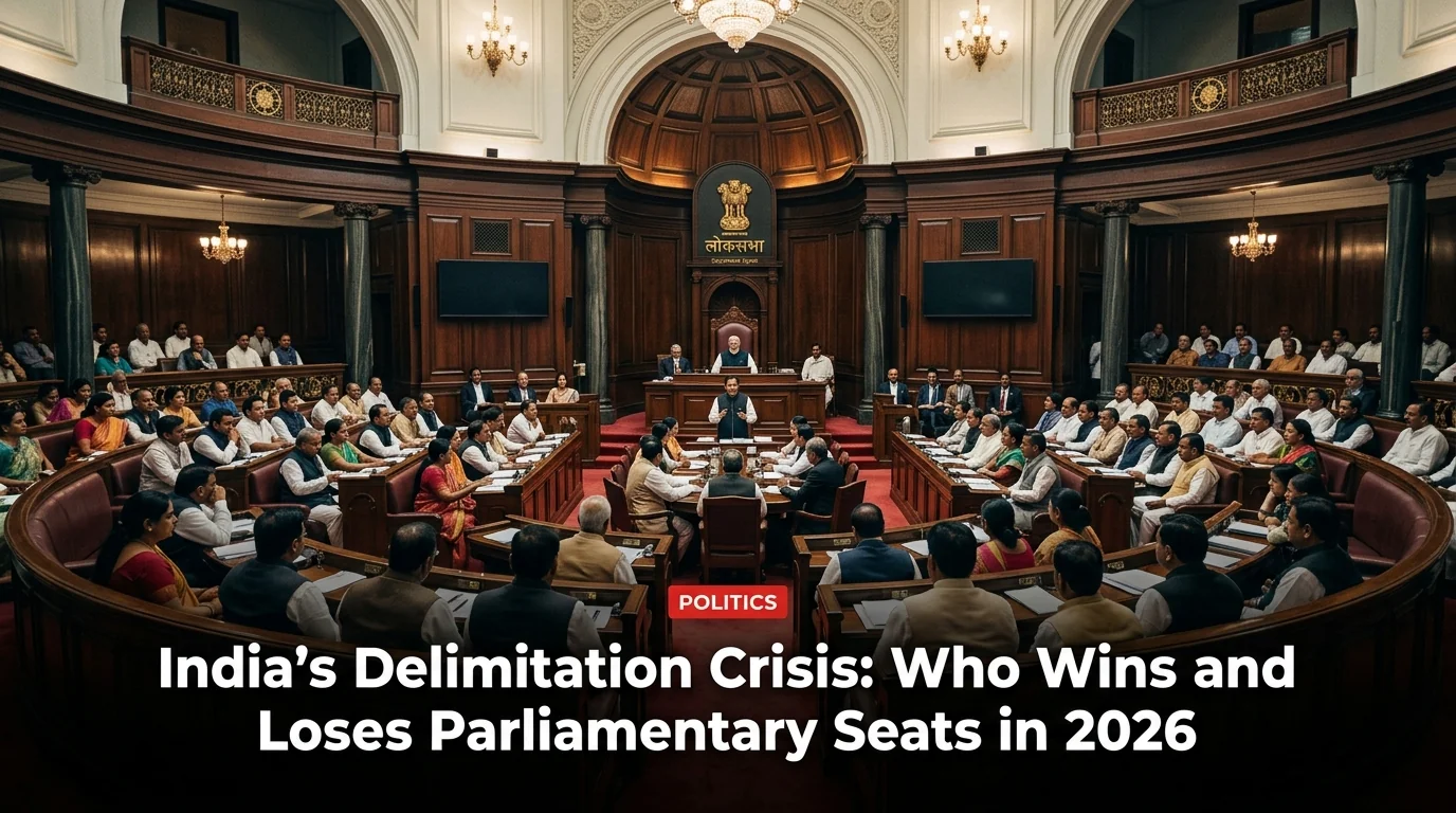 India's Delimitation Crisis: Who Wins and Loses Parliamentary Seats in 2026