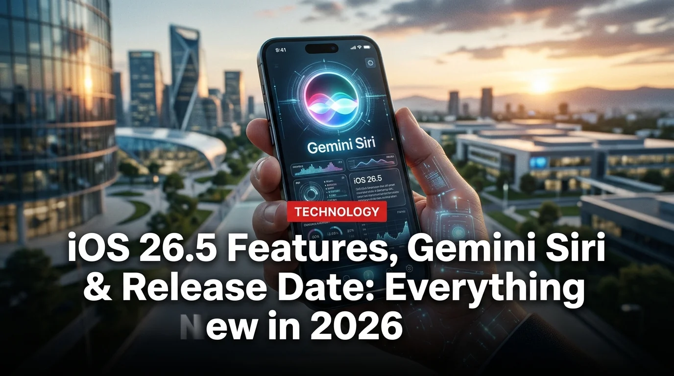 iOS 26.5 Features, Gemini Siri & Release Date: Everything New in 2026