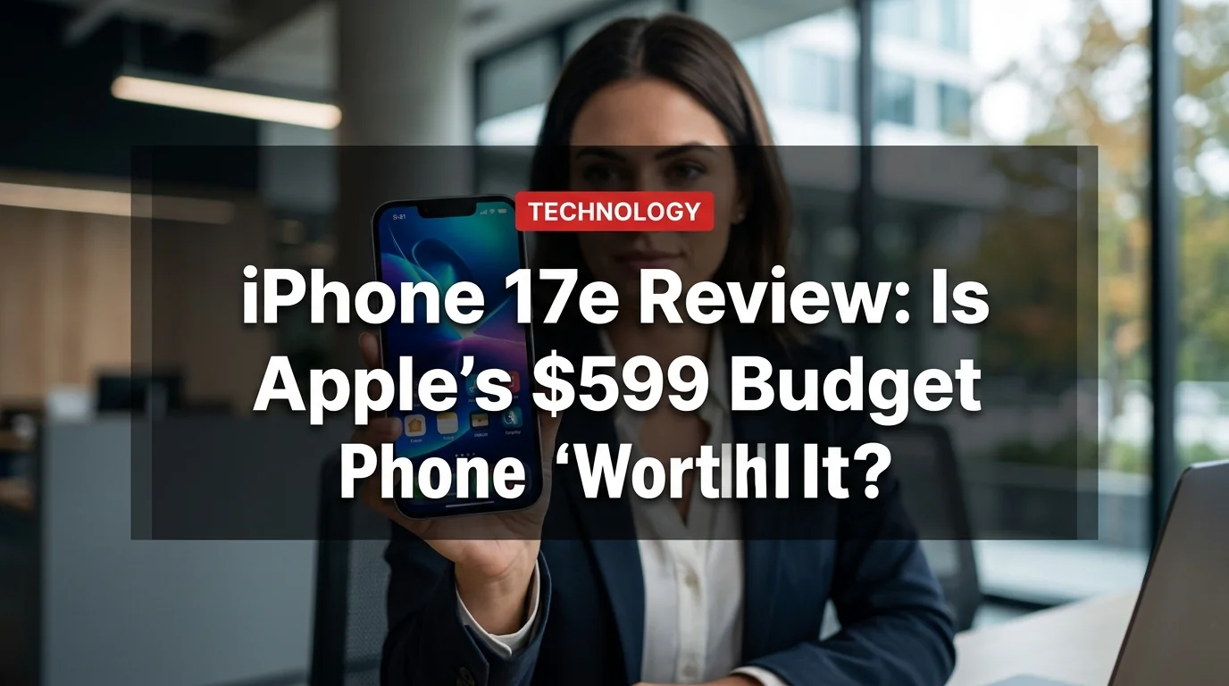 iPhone 17e Review: Is Apple's $599 Budget Phone Worth It?
