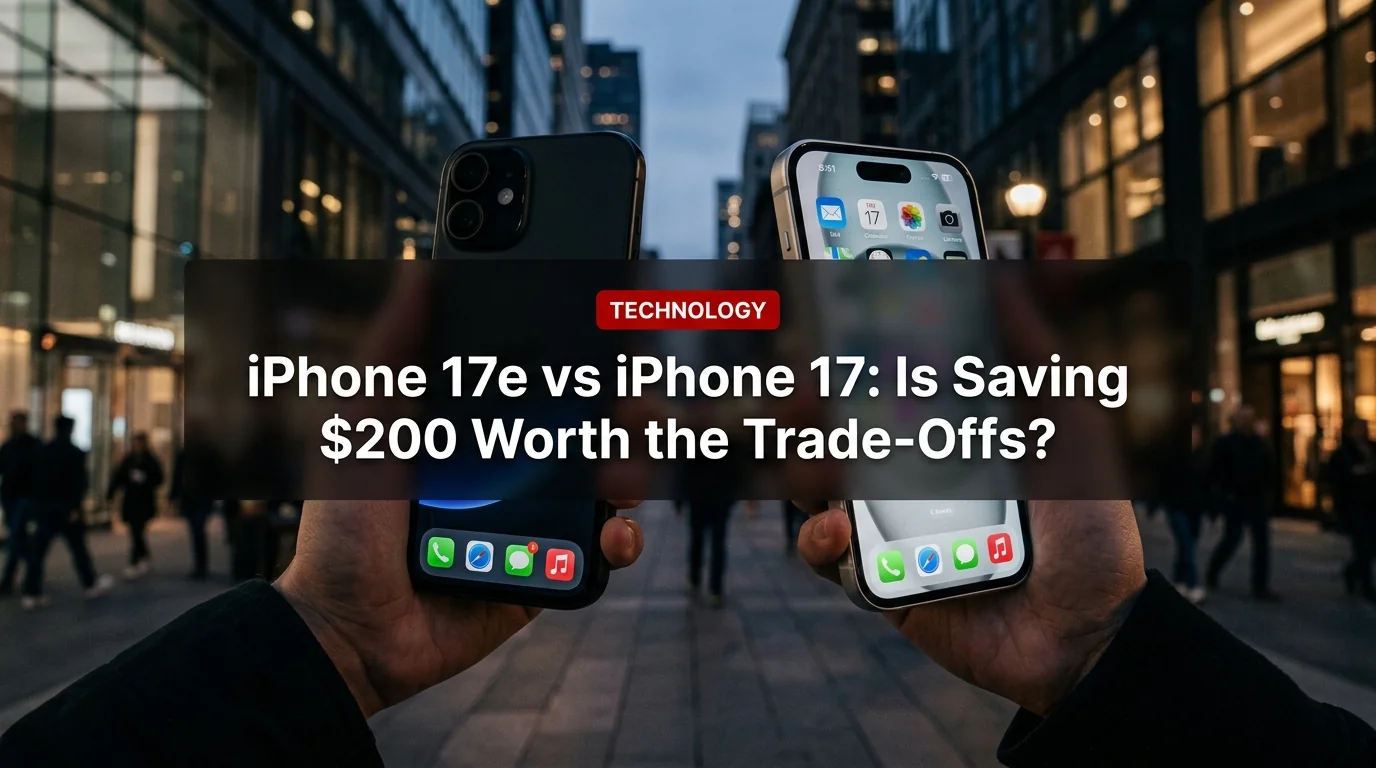iPhone 17e vs iPhone 17: Is Saving $200 Worth the Trade-Offs?