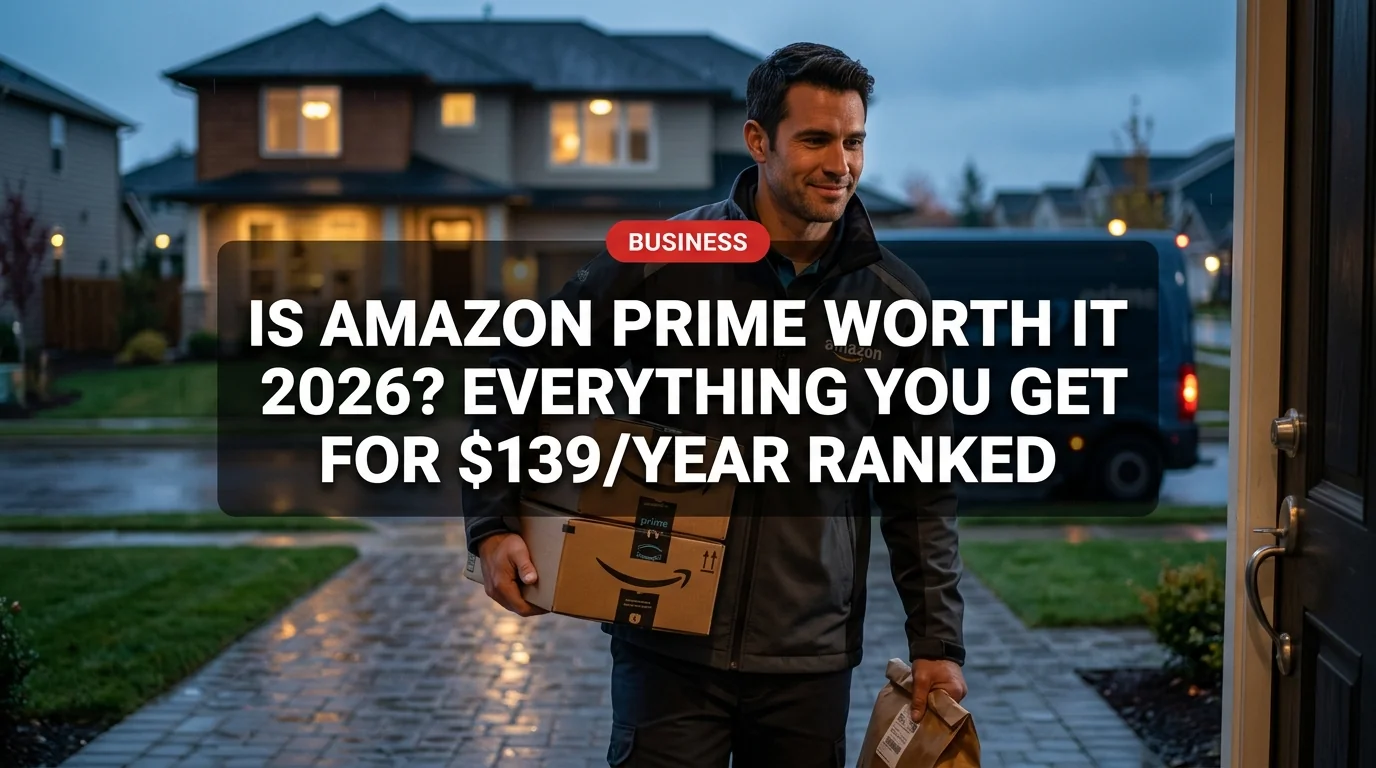 Is Amazon Prime Worth It in 2026? Everything You Get for $139/Year Ranked