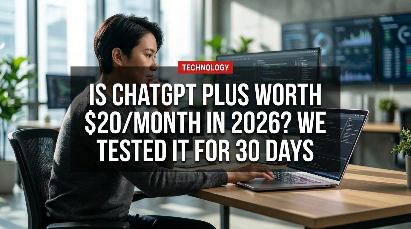 Is ChatGPT Plus Worth $20/Month in 2026? We Tested It for 30 Days