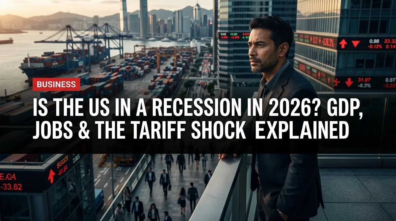 Is the US in a Recession in 2026? GDP, Jobs & the Tariff Shock Explained