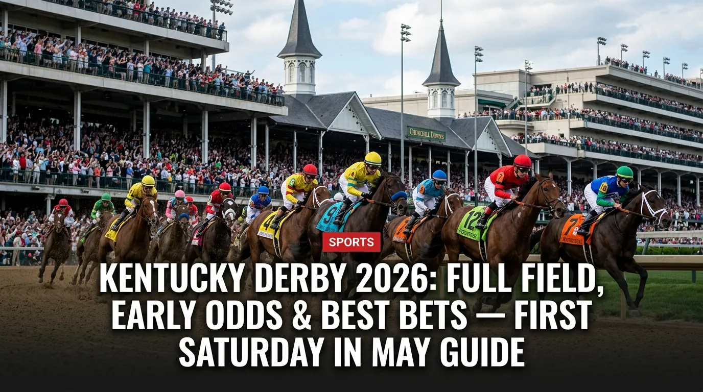 Kentucky Derby 2026: Full Field, Early Odds & Best Bets — First Saturday in May Guide