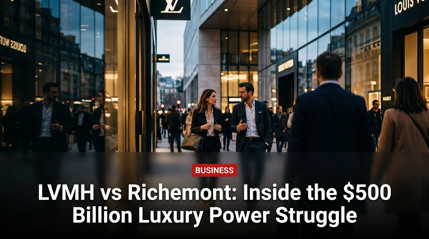 LVMH vs Richemont: Inside the $500 Billion Luxury Power Struggle