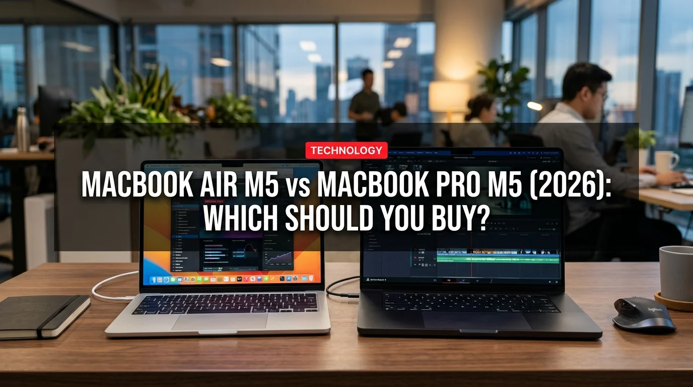 MacBook Air M5 vs MacBook Pro M5 (2026): Which Should You Buy?