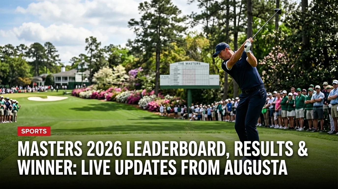 Masters 2026 Leaderboard, Results & Winner: Live Updates from Augusta