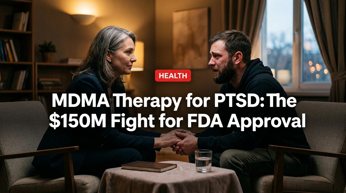 MDMA Therapy for PTSD: The $150M Fight for FDA Approval