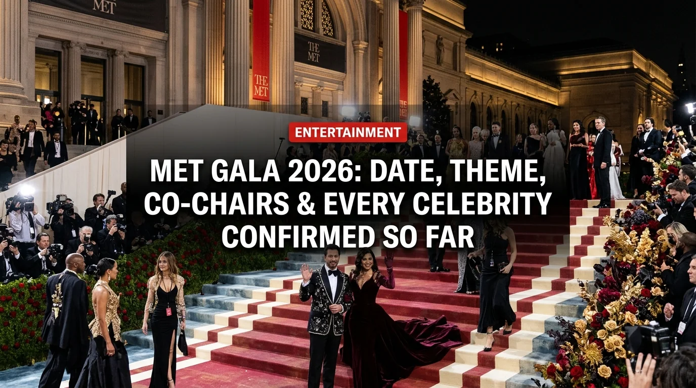 Met Gala 2026: Date, Theme, Co-Chairs & Every Celebrity Confirmed So Far
