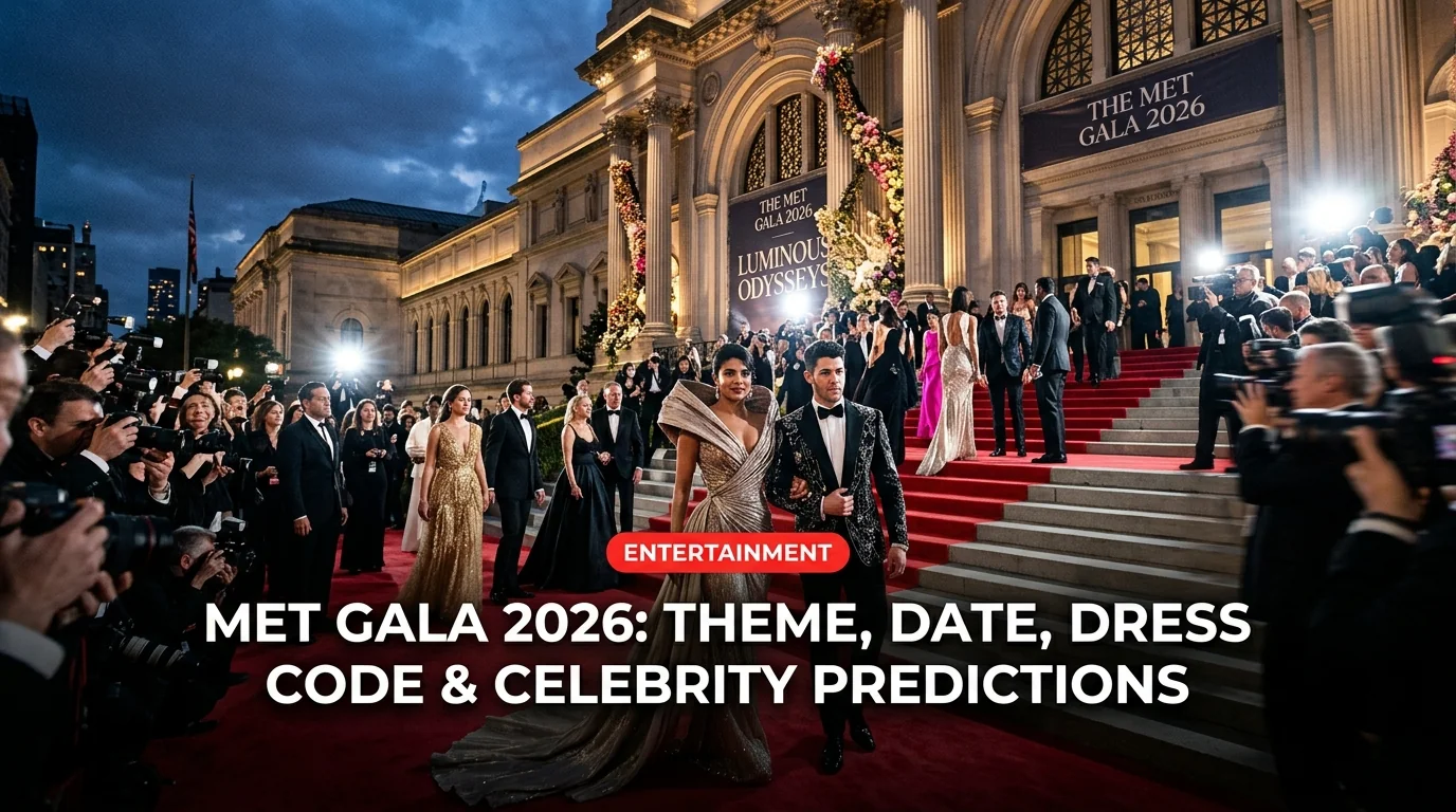 Met Gala 2026: Theme, Date, Dress Code & Celebrity Predictions