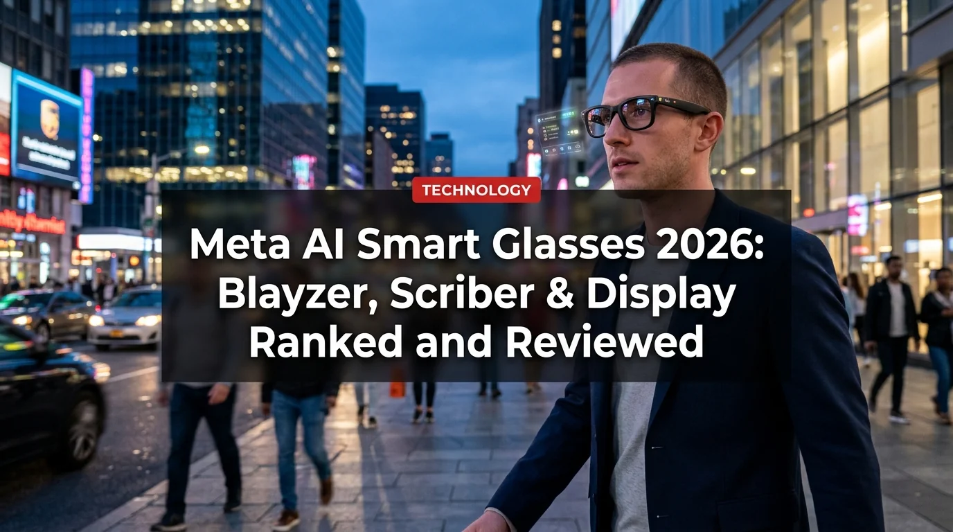 Meta AI Smart Glasses 2026: Blayzer, Scriber & Display Ranked and Reviewed