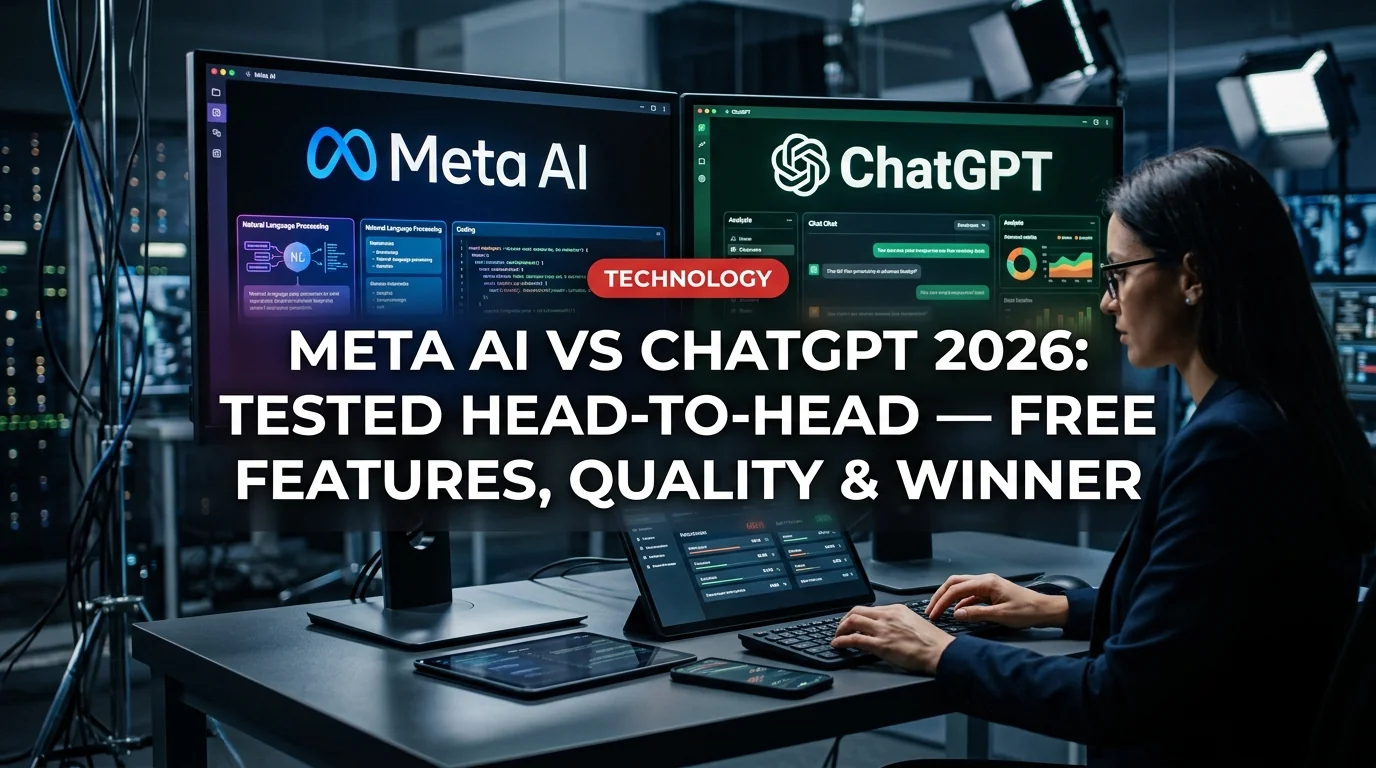 Meta AI vs ChatGPT 2026: Tested Head-to-Head — Free Features, Quality & Winner