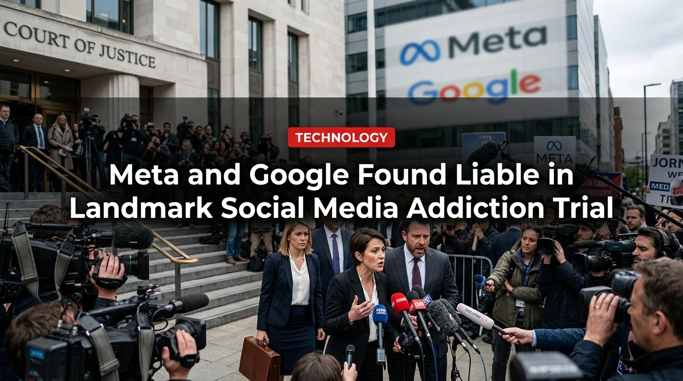 Meta and Google Found Liable in Landmark Social Media Addiction Trial