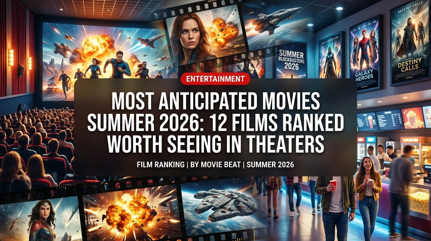 Most Anticipated Movies Summer 2026: 12 Films Ranked Worth Seeing in Theaters