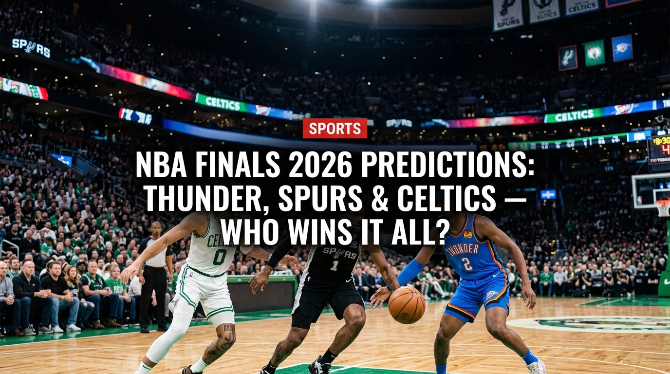 NBA Finals 2026 Predictions: Thunder, Spurs & Celtics — Who Wins It All?