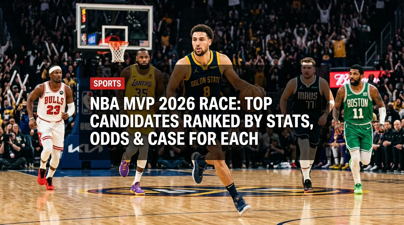 NBA MVP 2026 Race: Top Candidates Ranked by Stats, Odds & Case for Each