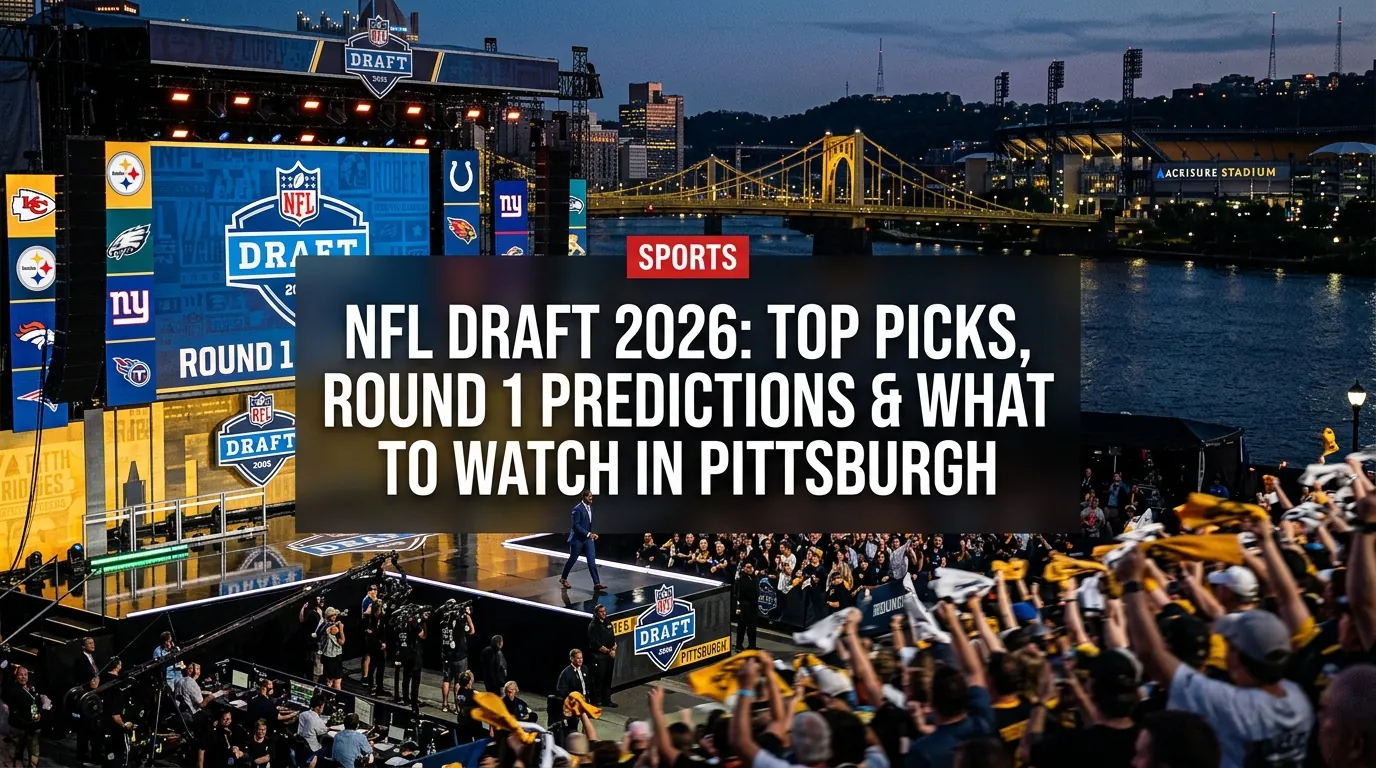 NFL Draft 2026: Top Picks, Round 1 Predictions & What to Watch in Pittsburgh