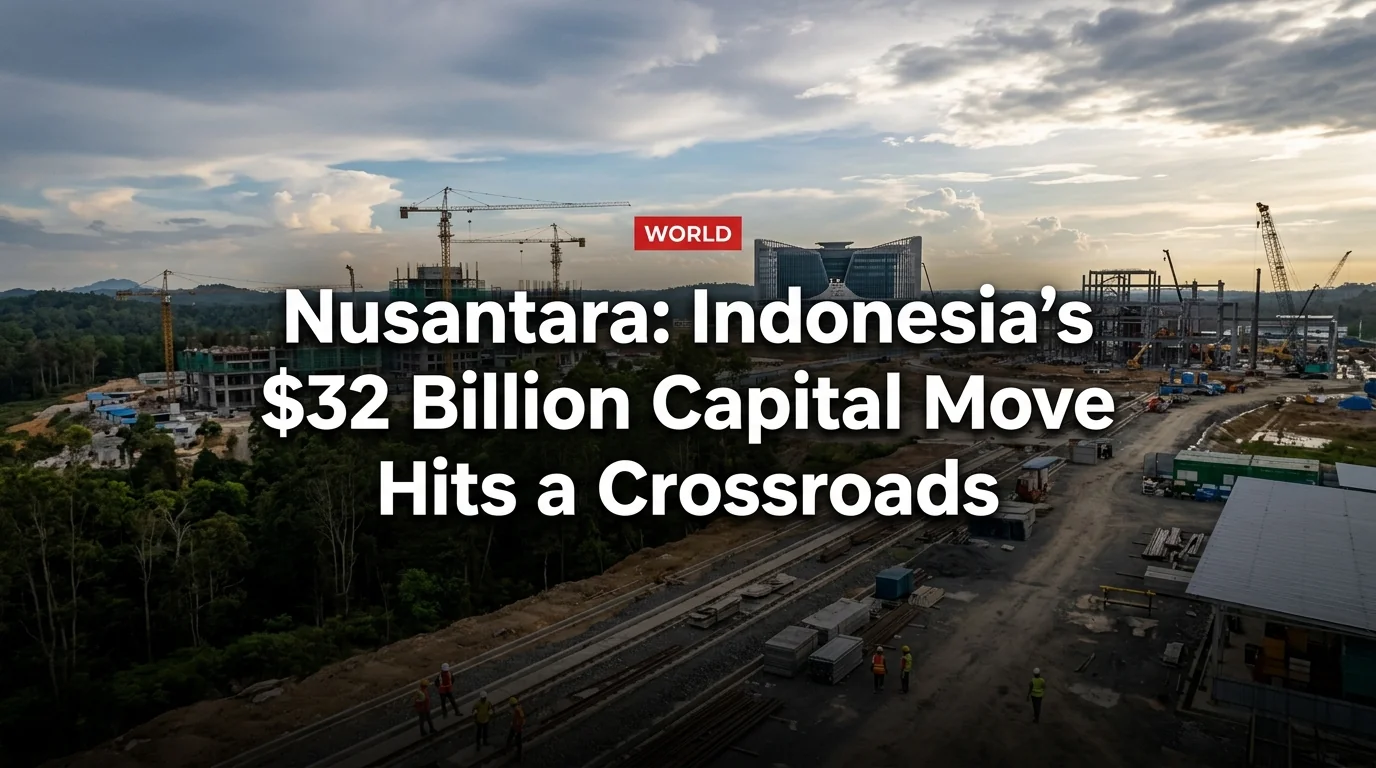 Nusantara: Indonesia's $32 Billion Capital Move Hits a Crossroads
