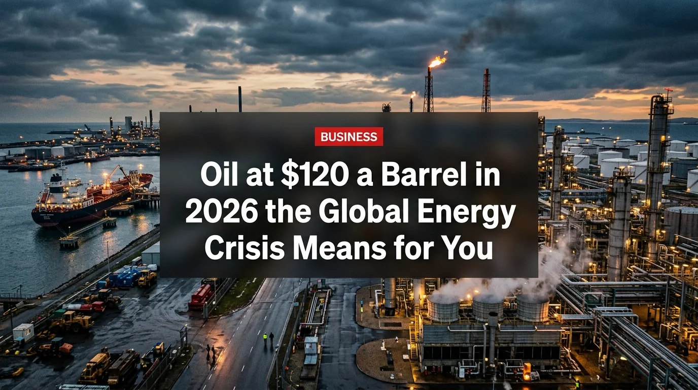 Oil at $120 a Barrel in 2026: What the Global Energy Crisis Means for You