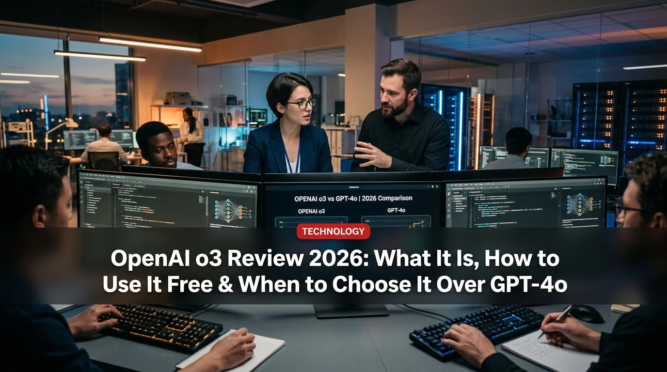 OpenAI o3 Review 2026: What It Is, How to Use It Free & When to Choose It Over GPT-4o