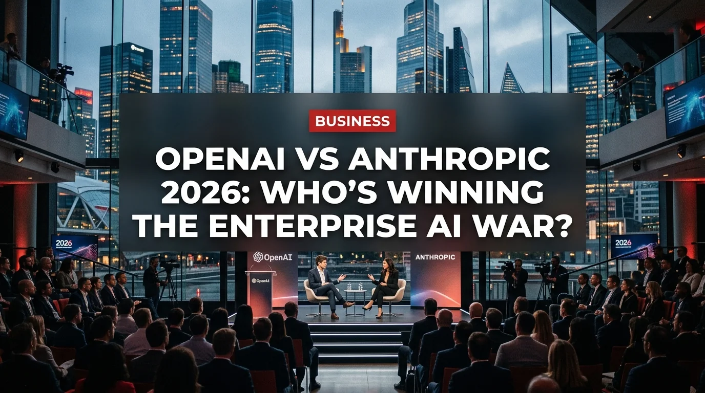 OpenAI vs Anthropic 2026: Who's Winning the Enterprise AI War?
