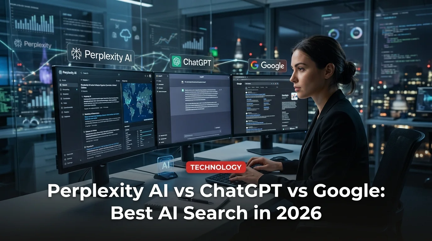 Perplexity AI vs ChatGPT vs Google: Best AI Search in 2026