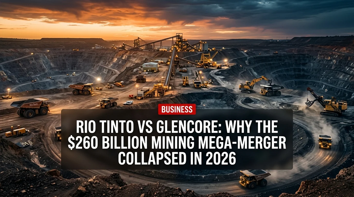 Rio Tinto vs Glencore: Why the $260 Billion Mining Mega-Merger Collapsed in 2026