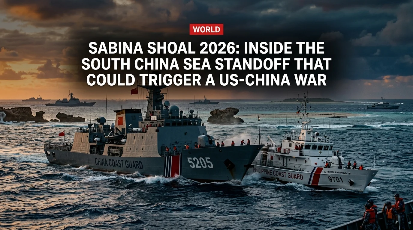 Sabina Shoal 2026: Inside the South China Sea Standoff That Could Trigger a US-China War