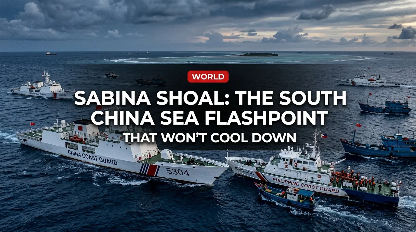 Sabina Shoal: The South China Sea Flashpoint That Won't Cool Down