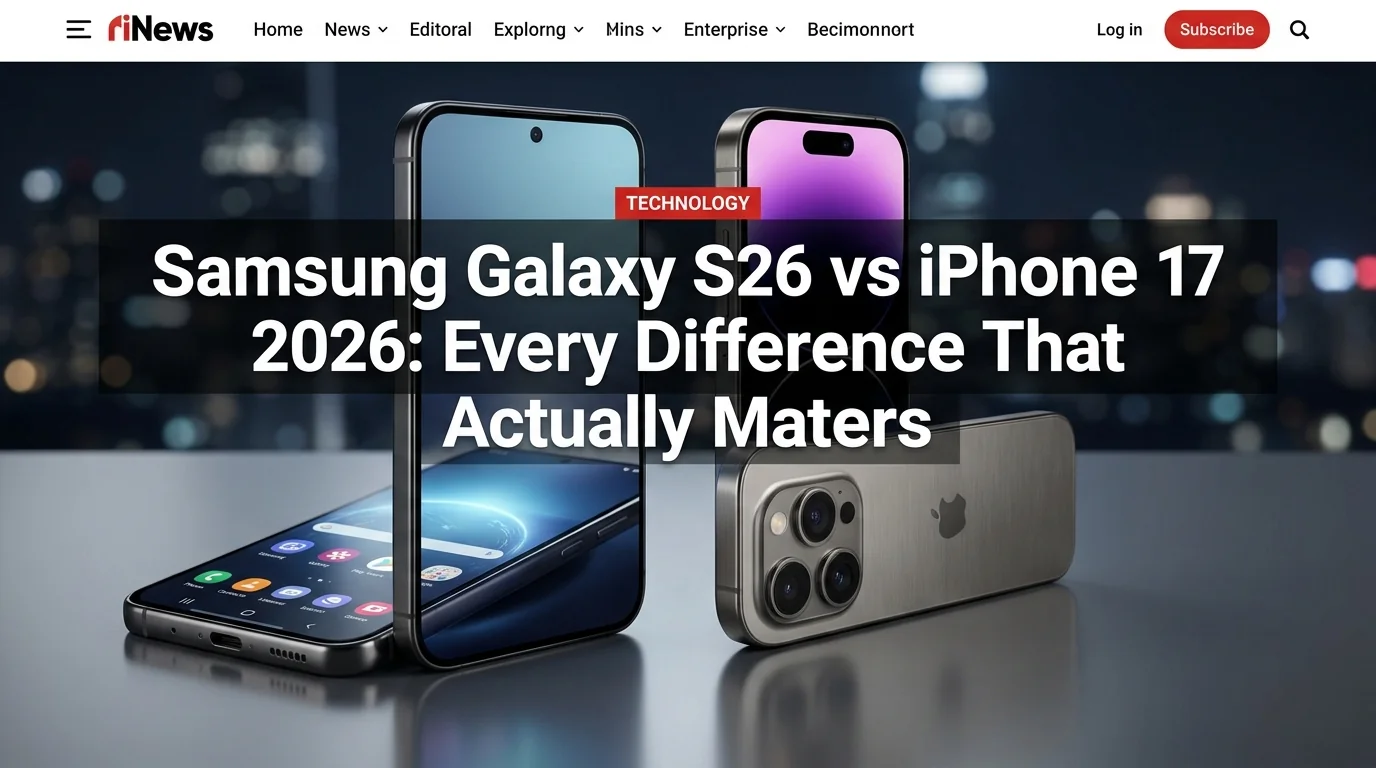 Samsung Galaxy S26 vs iPhone 17 2026: Every Difference That Actually Matters