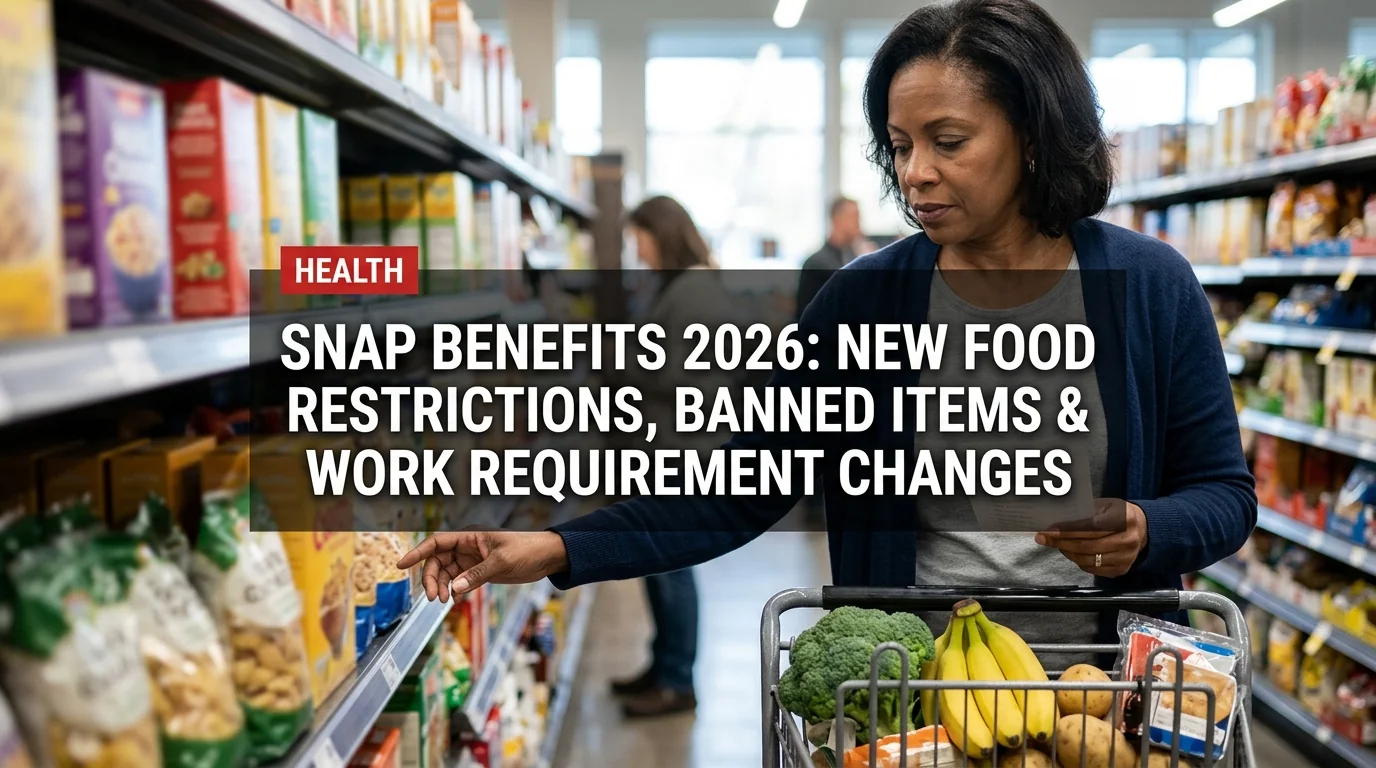 SNAP Benefits 2026: New Food Restrictions, Banned Items & Work Requirement Changes